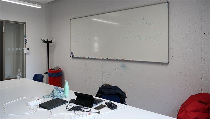 Studentischer Arbeitsraum in der Jungiusstraße 11C