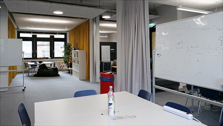 Studentischer Arbeitsraum in der Jungiusstraße 11C