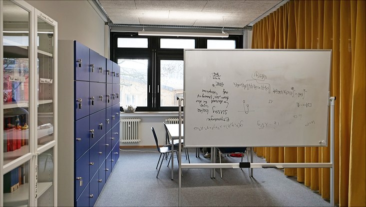 Studentischer Arbeitsraum in der Jungiusstraße 11C
