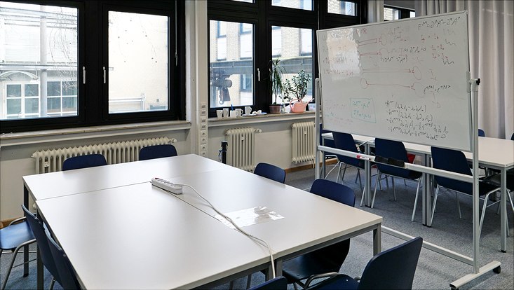 Studentischer Arbeitsraum in der Jungiusstraße 11C