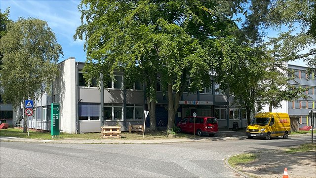 Gebäude 61 auf dem Campus Bahrenfeld