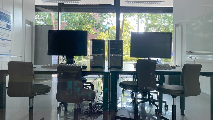 Studentischer Arbeitsraum 0011 in Gebäude 60