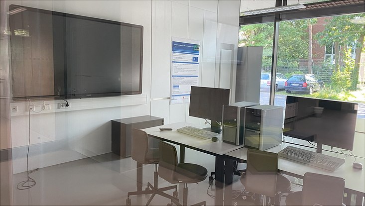 Studentischer Arbeitsraum 0011 in Gebäude 60