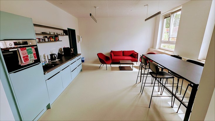 Bild vom Co-Working Space (Raum 101/102) in Gebäude 67